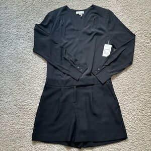 1. State Black Romper (Small)